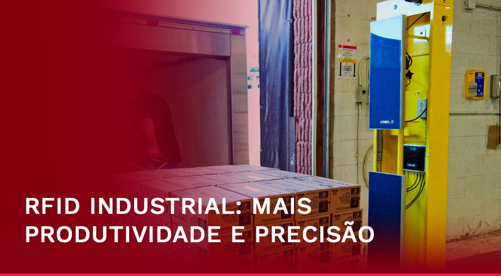Sistema RFID para controle de estoque industrial: produtividade e precisão em cada leitura
