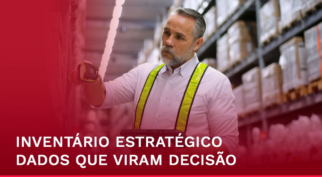 Inventário estratégico utilizando coleta de dados para gerar decisões mais inteligentes e melhorar resultados operacionais nas empresas.