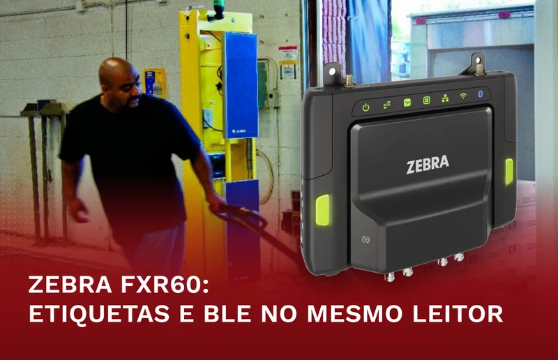 Leitor RFID fixo Zebra FXR60